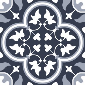 200×200mm Cappuccino Salisbury Dark Blue Matt