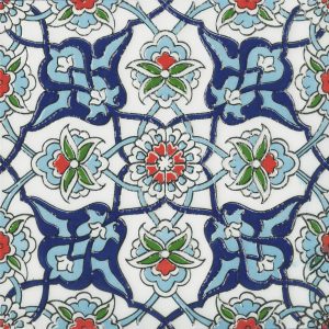 200×200mm Atlantis Morocco Turkish Blue Gloss Feature
